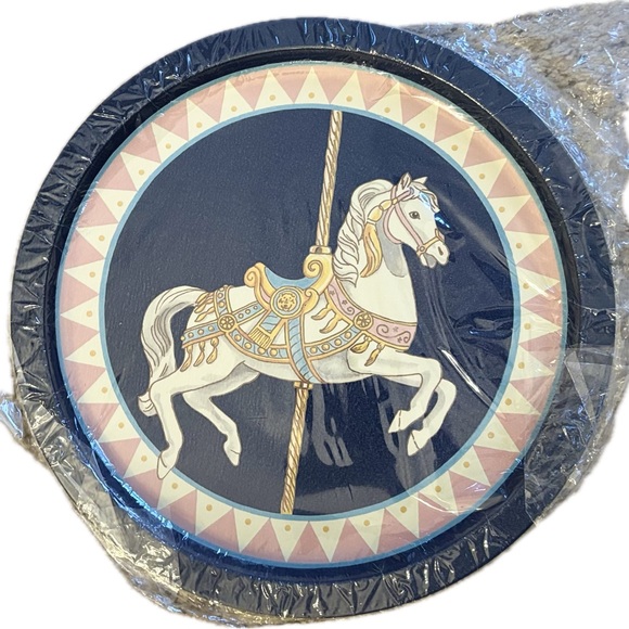 Horse Carousel platters - Picture 1 of 2